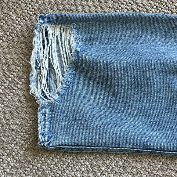 Distressed Blue Jeans - Picture 10 of 11